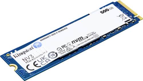 Kingston NV3 500GB Interne SSD PCIe 4.0 x4 SNV3S/500G
