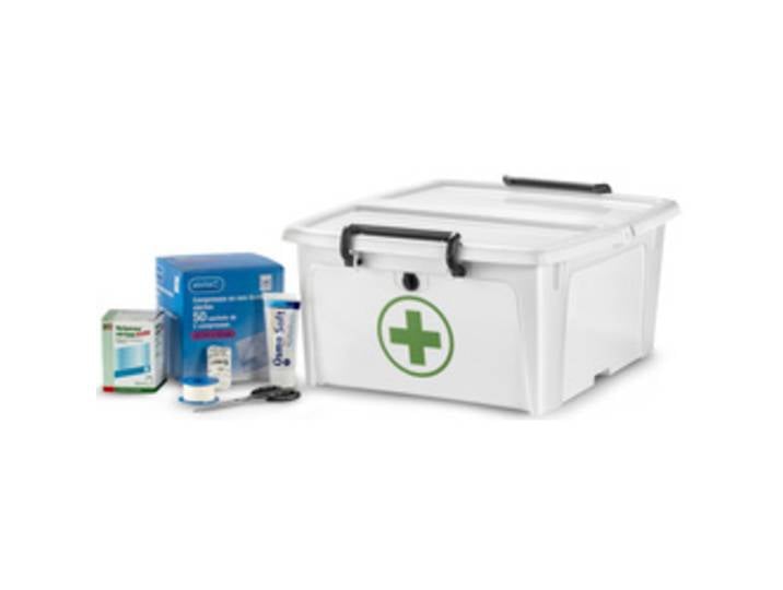 Boîte à pharmacie HW 698 - 1ers secours, 20 litres