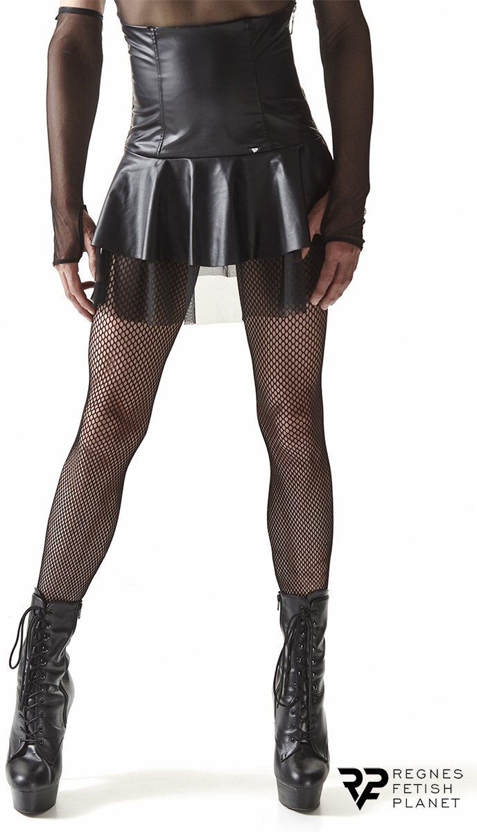 Regnes Jupe noire taille haute
