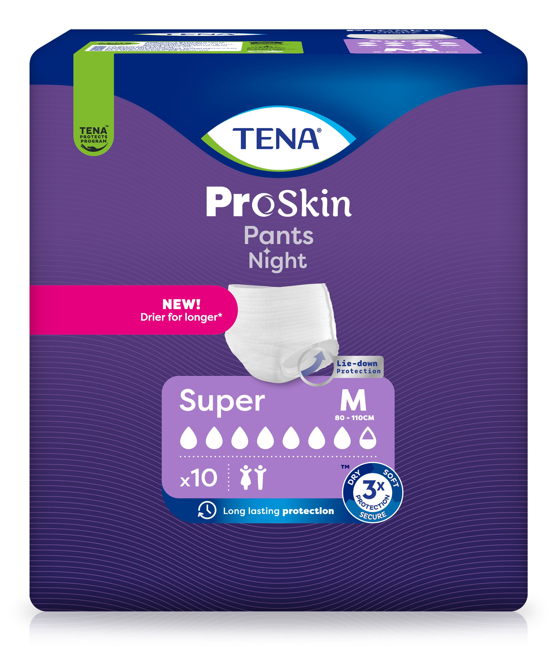 Tena Pants Night Super M bei Inkontinenz 10 St Windeln