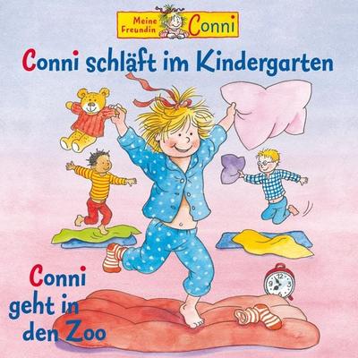 Conni schläft im Kindergarten / Conni geht in den Zoo - Liane Schneider, Audio, 4057664880468