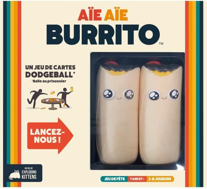 Asmodee Aie Aie Burrito bordspel voor 3 tot 6 spelers, editie 2022