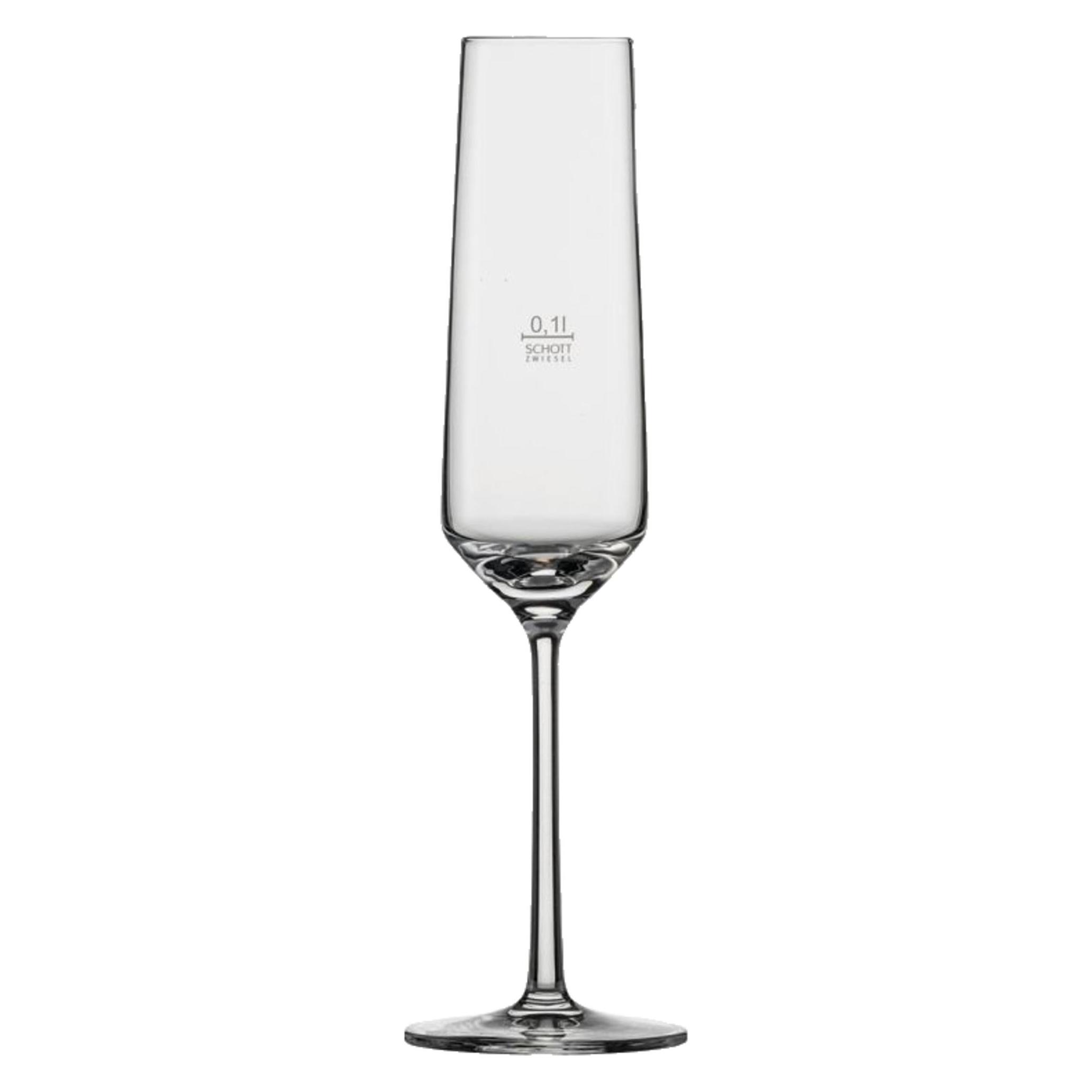 Schott Zwiesel Gläser Pure 215,0 ml, 6 St. (21.50 cl, Sektgläser) (112747)