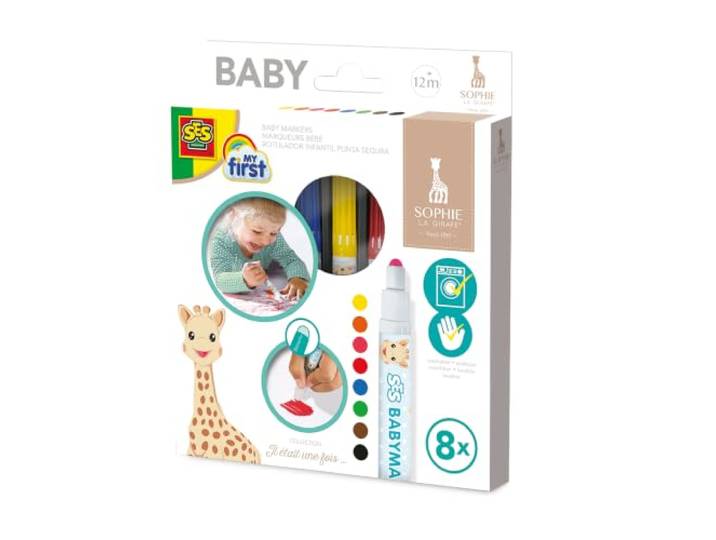SES Creative 14491 Sophie La Girafe - Babymarkers