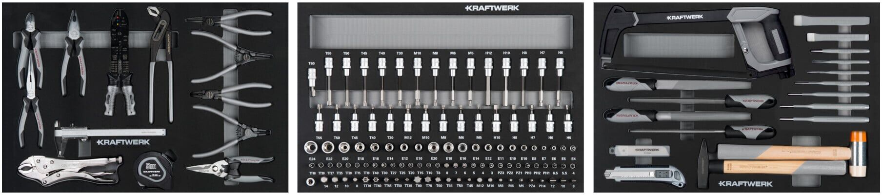 Kraftwerk Werkzeug-Zusammenstellung EVA 147-tlg. (105.103.003)