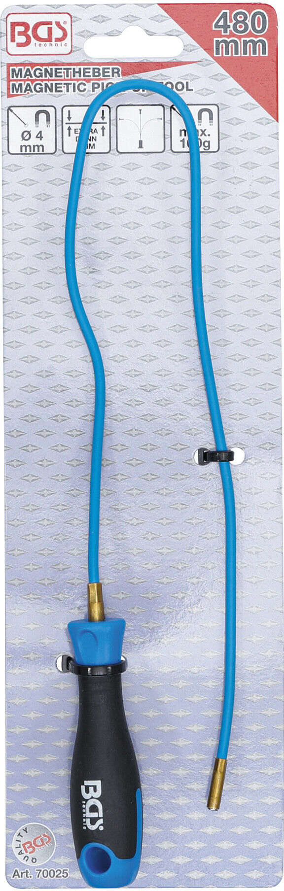 BGS Magnetheber flexibel 480 mm Zugkraft 0,1 kg ; BGS technic (70025)