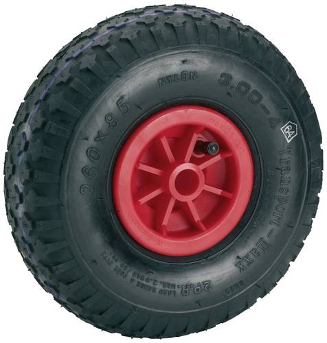 dörner + helmer 740310R 740310R Rad-Luftreifen Rad-Durchmesser: 260mm Tragfähigkeit (max.): 150kg 1St.