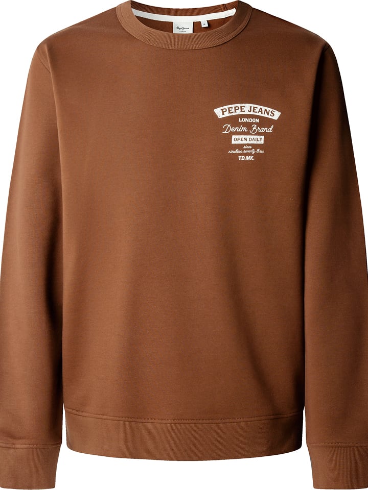 Pepe Jeans Sweatshirt in Hellbraun - S