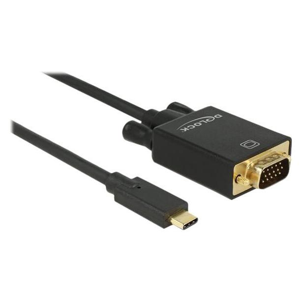 Delock USB Typ C - VGA (1 m) (85261)