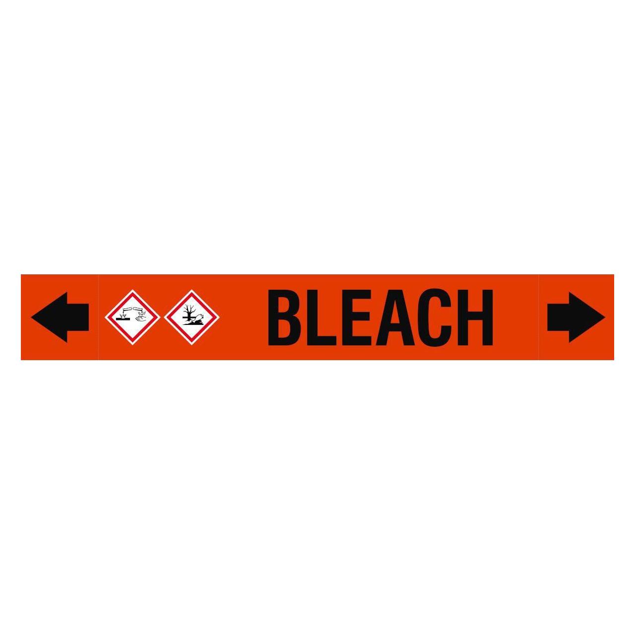 Brady ASME - Rohrmarkierer - Bleach (ASMEPM-100X690MM-BLEACH)