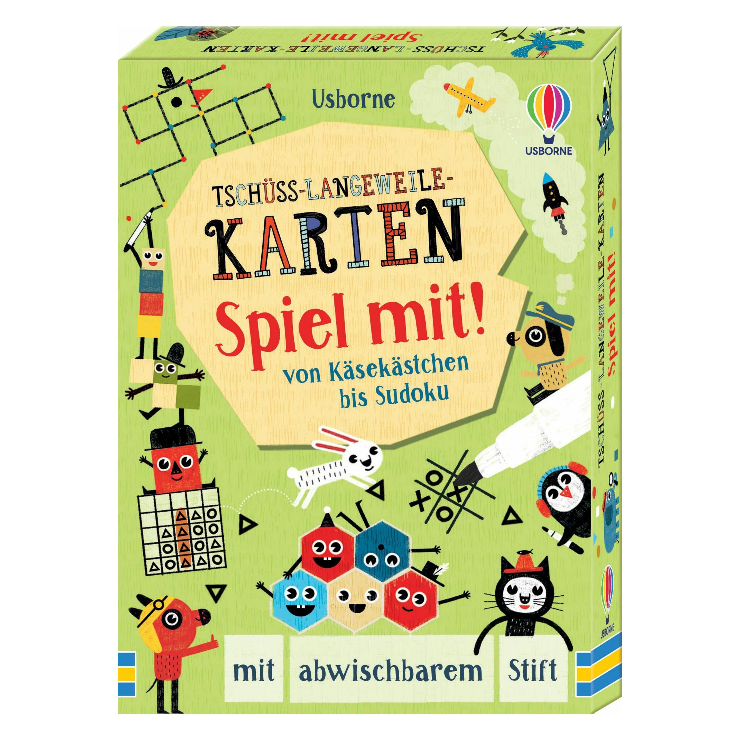 Usborne Publishing Bone:Tschüss-Langeweile-Karten: Spiel m (Deutsch) (40643769)