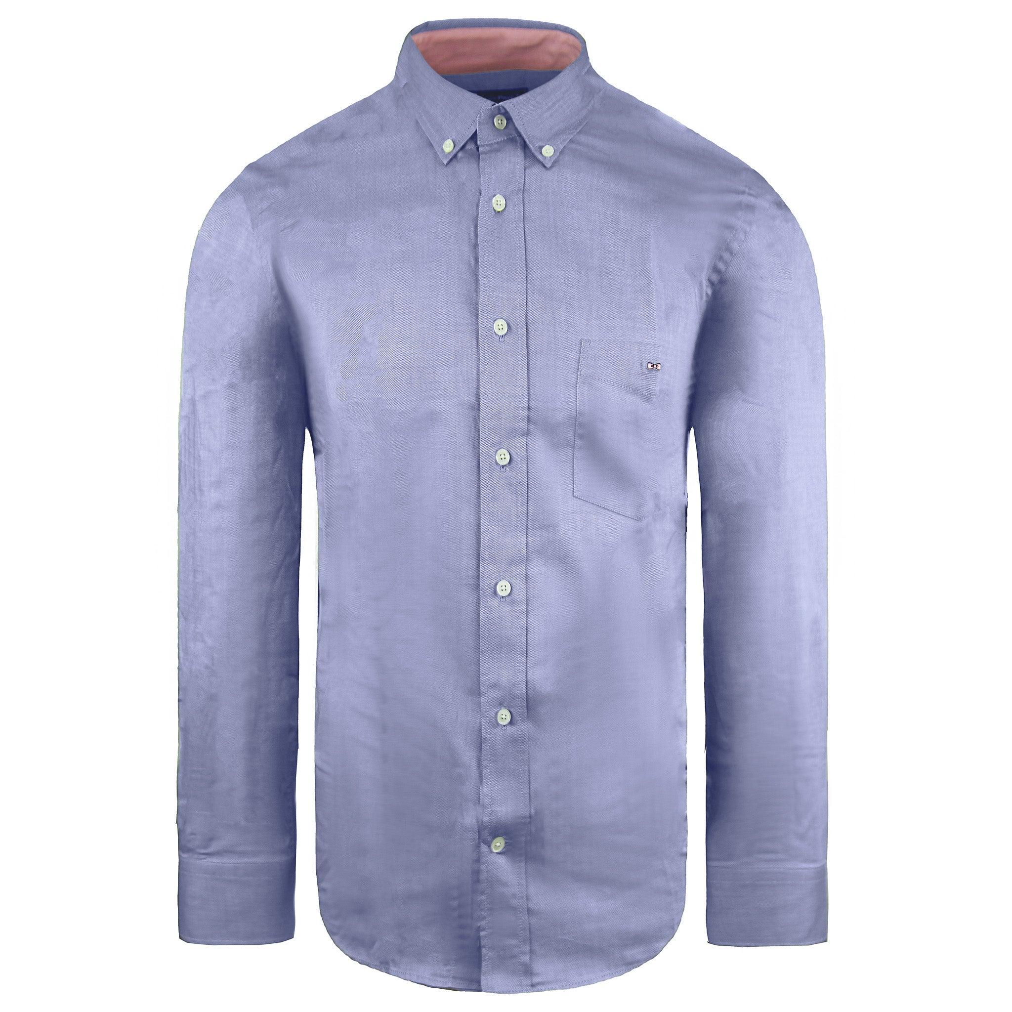 Eden Park Paris Regular Herren-Oxfordhemd in Blau