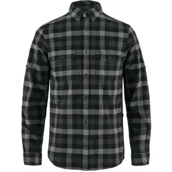 Fjällräven Herren Skog Flanellhemd - L - Black-Grey