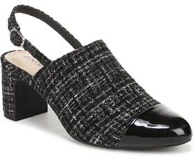 Women's Tessa Slingback Pump by LifeStride in Black Multi (Size 6 M)