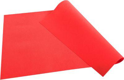 Tischset ProNappe, wasserabweisend, abwischbar, reißfest, L 405 x B 305 mm, Spunbond, rot, 1 Schachtel mit 100 Stück