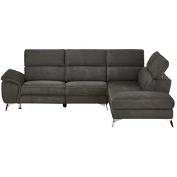 uno Ecksofa  Danae , grau , Maße (cm): B: 281 H: 80 T: 222.0