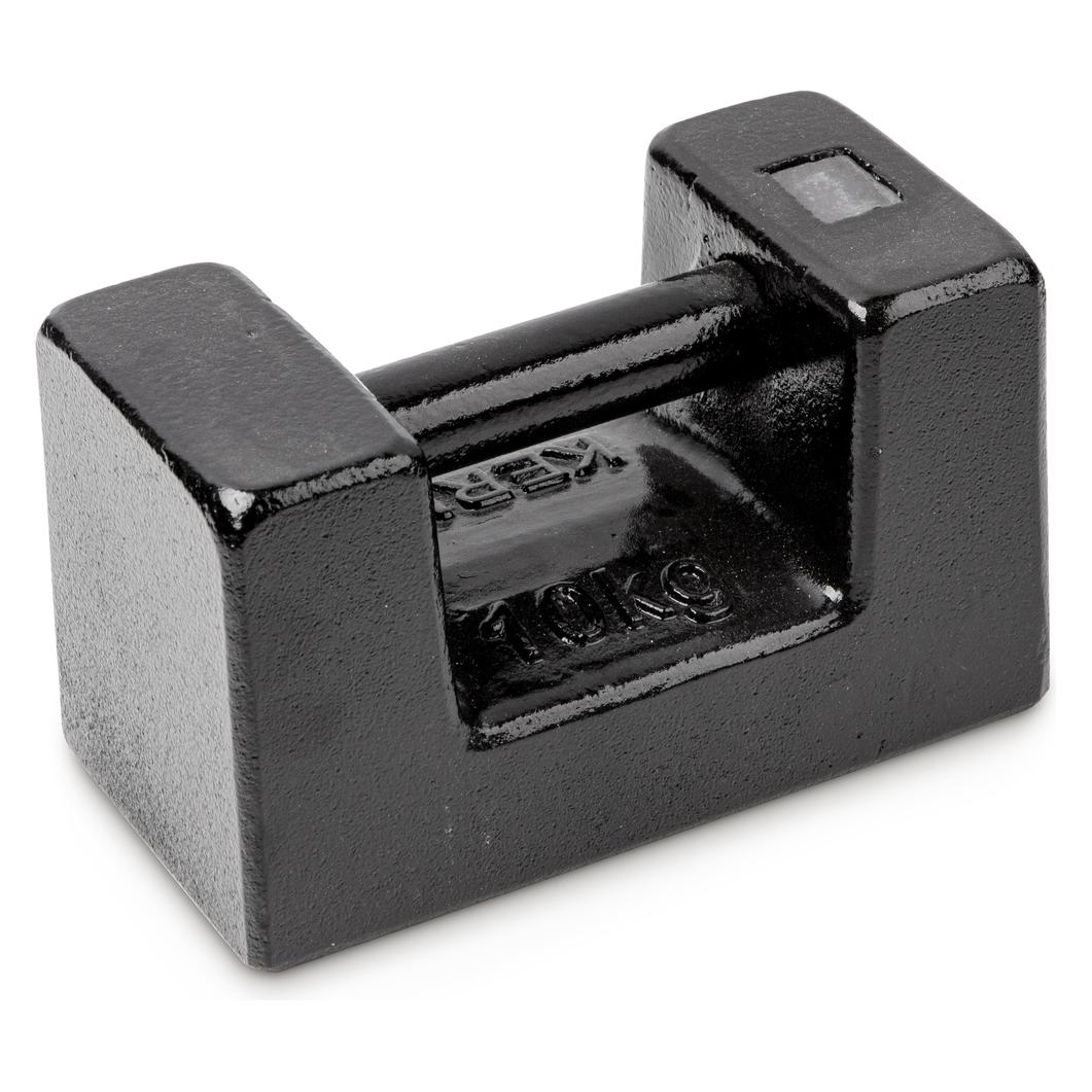Kern M2 10 kg Prüfgewicht Block, Gusseisen lackiert (356-87)