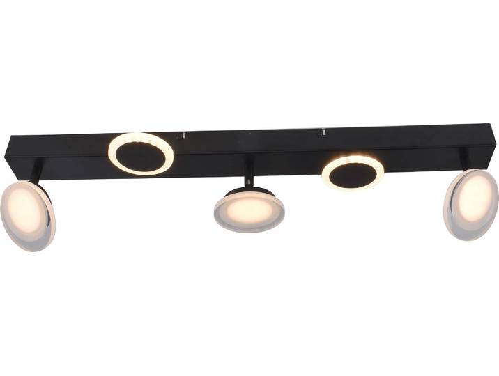 BRILLIANT Meriza LED Spotbalken 3flg noir noir G99555/06