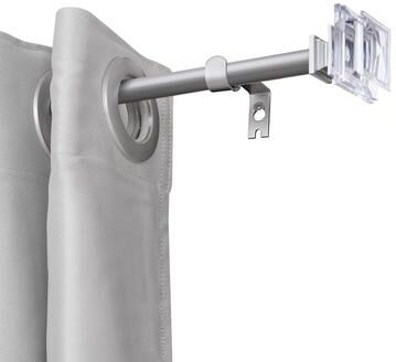 UTOPIA ALLEY Wall Mounted 3/4 Inch Curtain Rod - Adjustable Drapery Rods, Bedroom & Living Room Decorative Curtain Rods