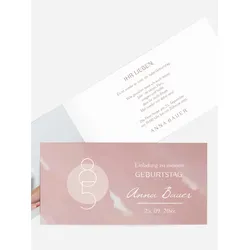 Einladungen zum Geburtstag  selbst gestalten mit Spruch und Fotos im Onlinedesigner bei Meine-Kartenmanufaktur.de