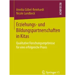 Erziehungs- und Bildungspartnerschaften in Kitas, Fachbücher von Annika Göbel-Reinhardt, Nicole Lundbeck