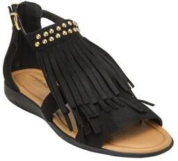 Women's The Carmella Sandal by Comfortview in Black (Size 7 M)