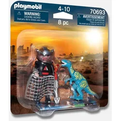 Velociraptor vs. Plünderer - mehrfarbig
