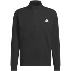 Adidas Ultimate365 Tour Quarter Zip Herrengolfpullover Black - XL