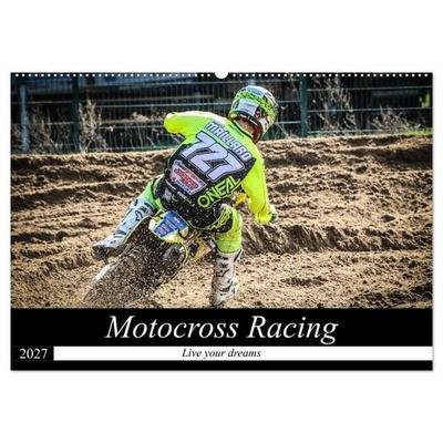 Motocross Racing 2027 (Wandkalender 2027 DIN A2 quer), CALVENDO Monatskalender