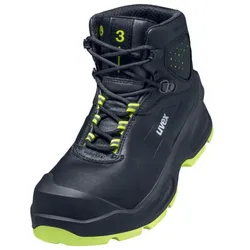 uvex 3 Sicherheitsschuh Schnürstiefel S3, schwarz/gelb schwarz/gelb 38 - 6872138 - schwarz/gelb