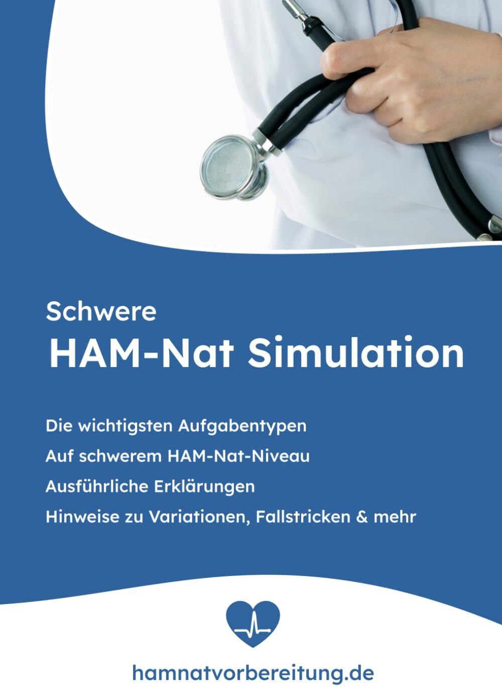 Schwere HAM-Nat Simulation: Die wichtigsten Aufgabentypen - Auf schwerem HAM-Nat-Niveau - Ausführliche Erklärungen - Hinweise zu Variationen, Fallstricken & mehr - Preis vom 09.10.2026 07:28:09 h