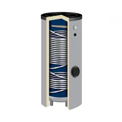 500 Liter Hochleistungs-Solarspeicher SWP2-500 Wärmepumpenspeicher Isoliert 50 mm