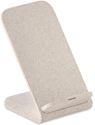LAYABACK Caricatore Wireless 10W in Paglia Ecologica e ABS Personalizzate o neutre