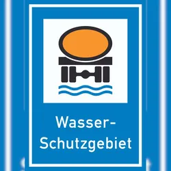 HB-Druck Wasserschutzgebiet Schild A2 (420x594mm)
