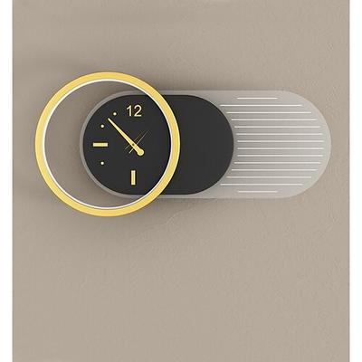 led wandleuchten uhr design dimmbar 41cm kreative gang schlafzimmer wohnzimmer hintergrund wanddekoration wandleuchte beleuchtung 110-240v