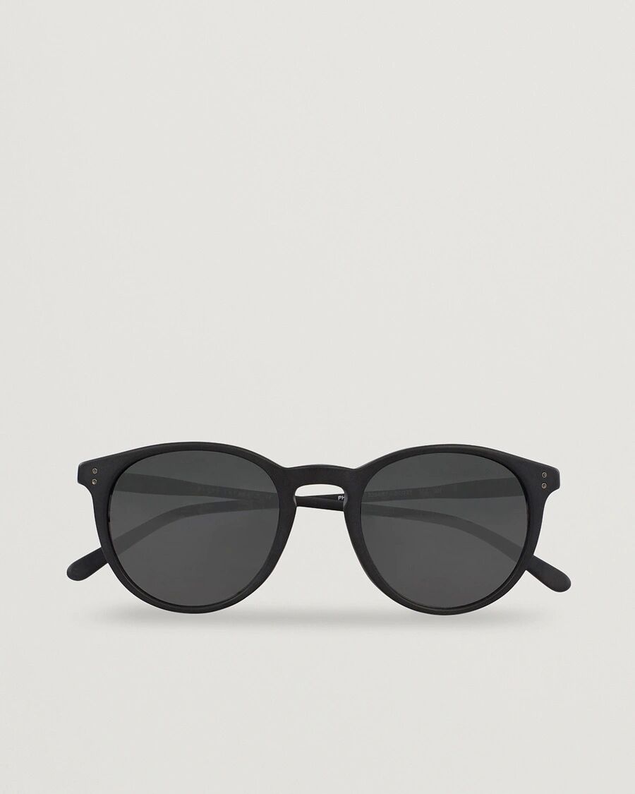 Polo Ralph Lauren 0PH4110 Round Sunglasses Matte Black
