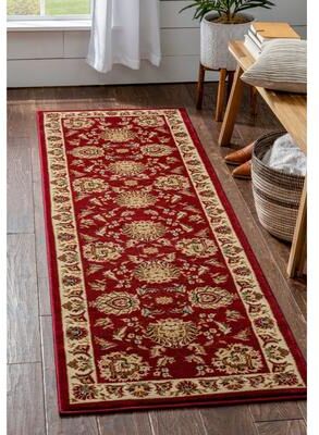 "Well Woven Agra Traditional Ushak Oriental Runner Rug - 2'3"" x 7'3"""