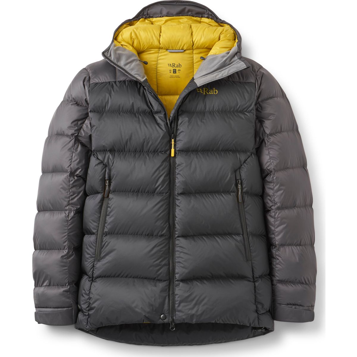 Rab Neutrino Pro Hoody black/graphene (BGP) XL QDB-85-BGP-XLG
