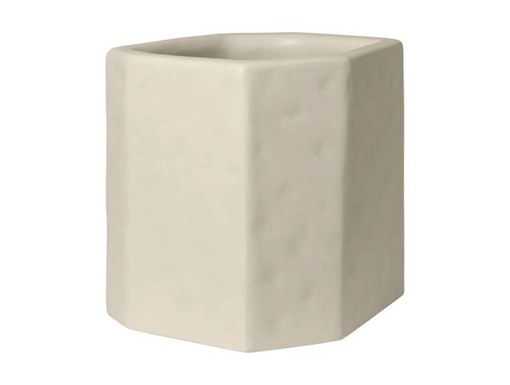 Ferm Living Pot de fleurs Staffa Ivory, 35x33x36 cm