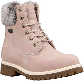 Lugz Convoy Fur - Womens 5.5 Pink Boot Medium