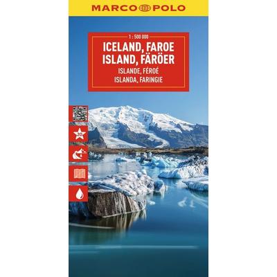 MARCO POLO Reisekarte Island, Faröer 1:500.000, Sonstige von Marco Polo, MairDuMont, 978-3-575-01876-2