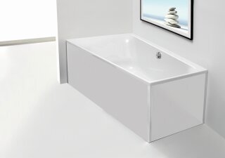 HOESCH 47522.550 Zub. Glasverkleidung Weiß Ecke