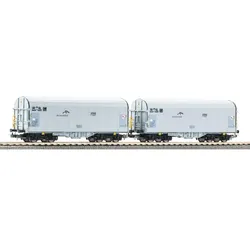 PIKO 28344 H0 2er Set Schiebeplanenwg. ATIR Rail, Ep. VI