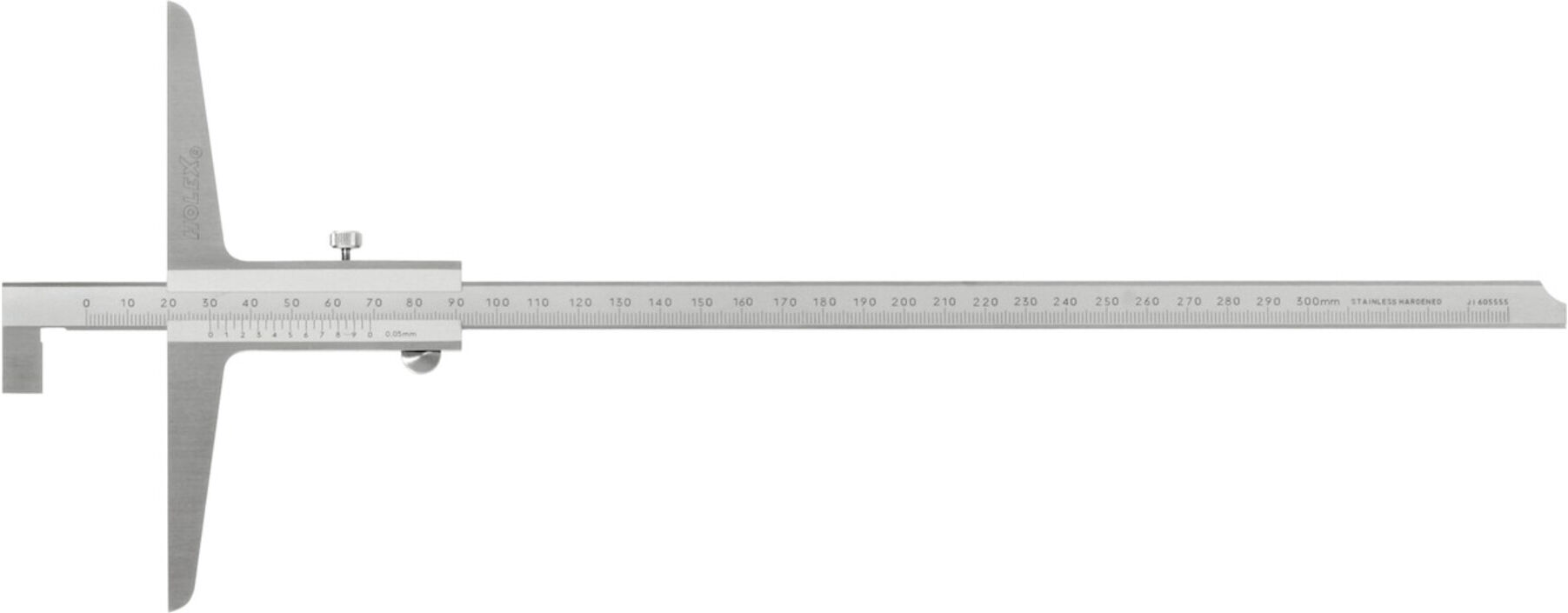 HOLEX Haken-Tiefenmessschieber 500 mm (418500 500L)