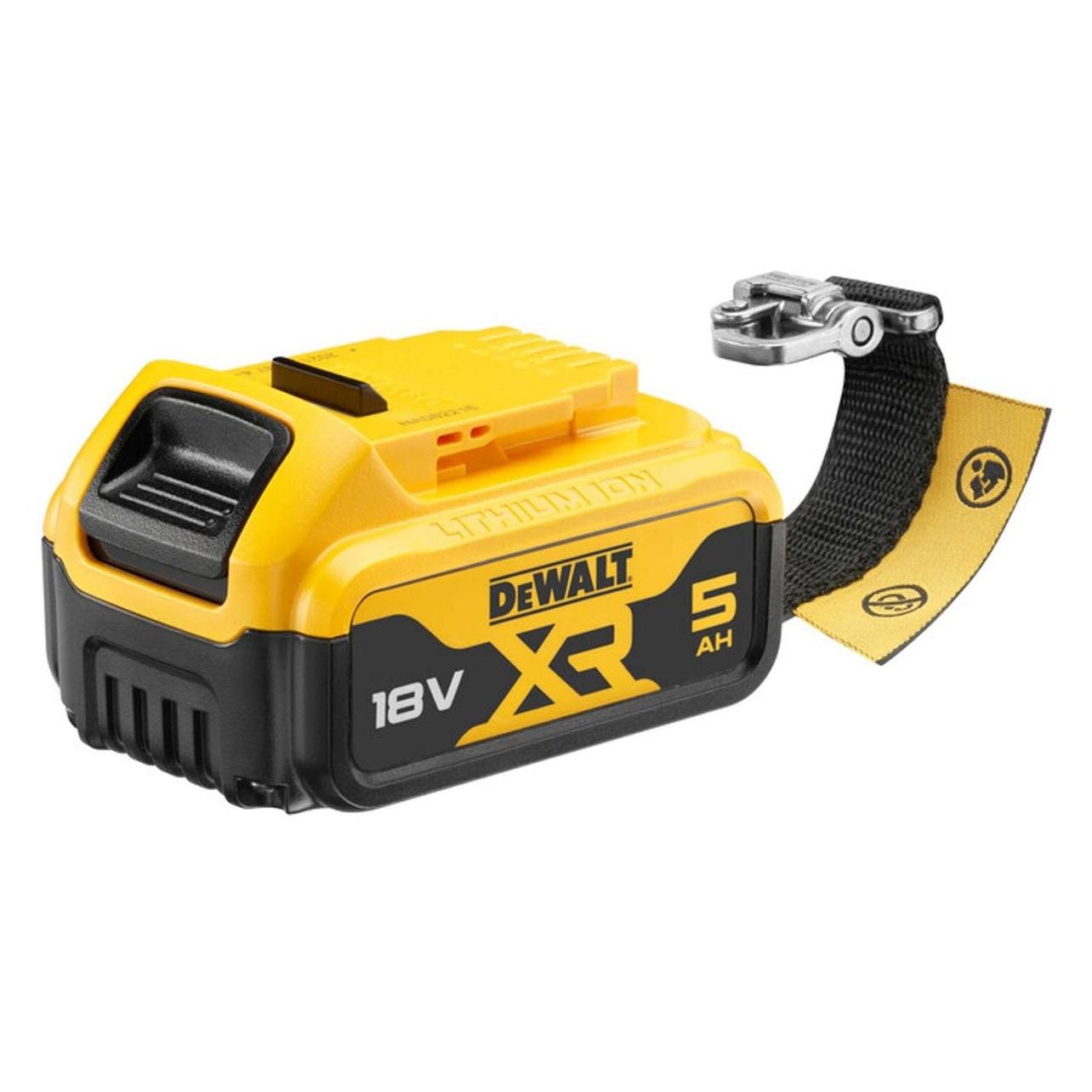 DeWalt 18V 5Ah XR Li-Ion Battery Lanyard Ready (18 V) (DCB184LR)
