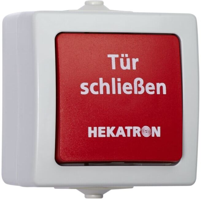 Hekatron Vertriebs Bouton-poussoir manuel pour montage AP, IP44 HAT 03 (6500142)