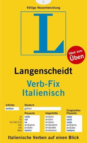 Langenscheidt, Redaktion von - Langenscheidt Verb-Fix Italienisch - Verb-Fix (Langenscheidt Verb-Fixe) - Preis vom 14.10.2026 23:07:16 h
