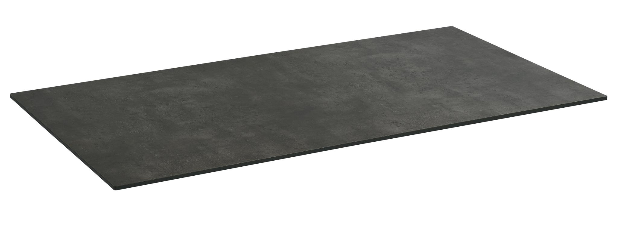 MUESING Tischplatte Compact HPL Beton dunkel 16905797