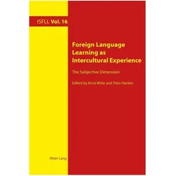 Foreign Language Learning as Intercultural Experience, Fachbücher von Theo Harden, Arnd Witte