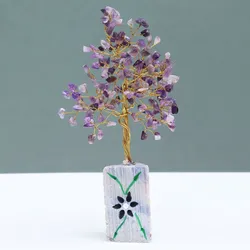 Amethyst Gemstone Tree - 160 Stones